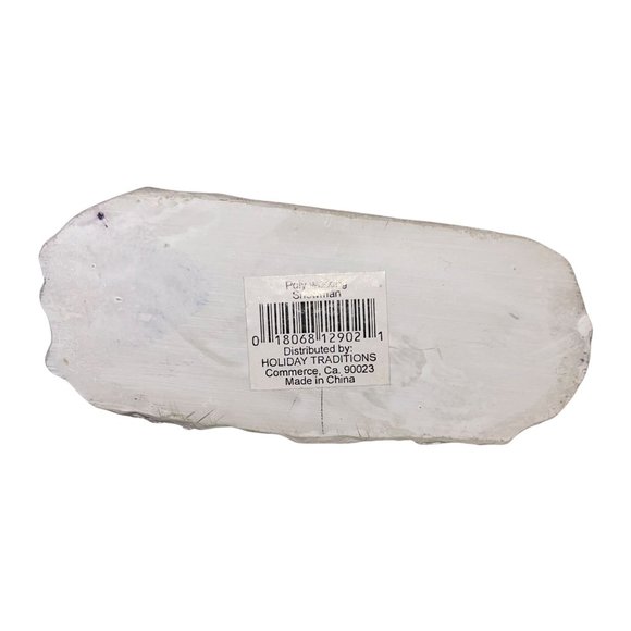 Holiday Traditions Vintage Poly Working Snowman Christmas Holiday Home Decor - Picture 6 of 6